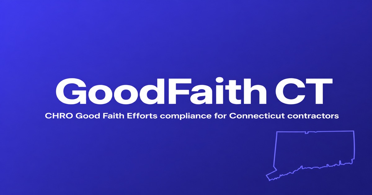 CT SBE/MBE/WBE/DisBE Contractor Directory | GoodFaith CT